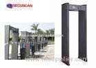 High Sensitivity Security Walk Through Metal Detector Gate With 6 Pinpoint