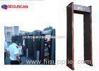 High Sensitivity 6 Pinpoint Walk Through Metal Detector for Military Security