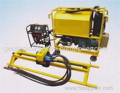 Seismograph element analysis drilling machine