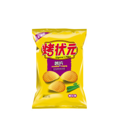 Potato chips,cucumber taste chips,famous logo ,70g