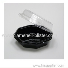 Plastic Packaging Container For Salad Or Vegetables With Cover