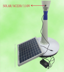 solar rechargeable fan, solar fan,AC/DC operated fan, stand solar fan, remote control fan,rechargeable fan