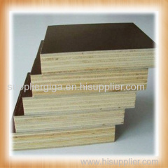 China Giga factory 9 layers core veneer waterproof film faced plywood