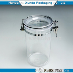 Candy plastic airtight container with lock