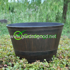 biodegradable Wooden Flower Pot