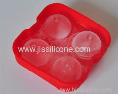 Four ice ball sphere mold