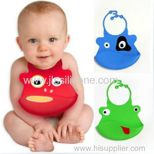 Print silicone baby bibs with different style