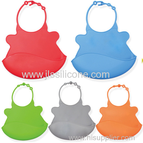 Print silicone baby bibs with different style