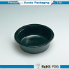 Round plastic salad bowls