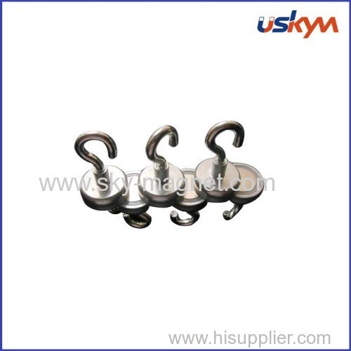 Powerful neodymium hook magnets