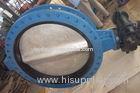 High Performance NBR / EPDM Seat U Type Flange Butterfly Valve for Water, Air, Food, Oil