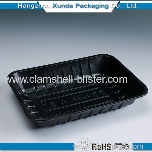 Square Plastic packaging trays for vegetables or fruits