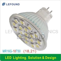 CE CB Approval MR16 G5.3 LED spot light bulb Glass
