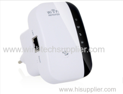 Wireless-N Wifi Repeater 802.11N/B/G Network Router Range Expander 300M 2dBi Antennas US/EU/AU/UK Plug