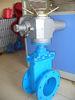 BS4504 1.6 MPa, DN50 - DN600 Flanged Electric Gate Valve PN 16 with Bolted Bonnet