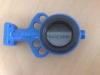 Cast Iron Body, Gear Operated / Handle Stainless Steel Butterfly Valves With Coated Nylon