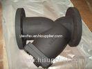 DN50 - DN400 mm 125lbs-150lbs ANSI B16.10 Y-Strainer with Ductile Iron / Cast Iron Body