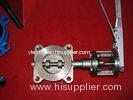 Double Offset Wafer , Lug Type Carbon Stainless Steel Butterfly Valves with RPTFE seat