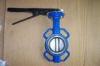 Rubber Seat Wafer Butterfly Valve Stainless Steel Body