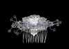 Female charming Crystal Bridal Jewelry hair comb for wedding T00041