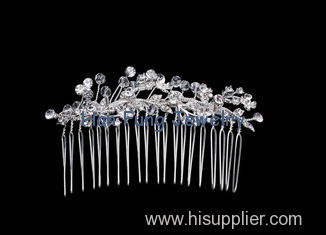 Exquisite craftsmanship Crystal Bridal Jewelry hair comb T00052