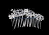 charmingCrystal Bridal Jewelry hair comb with competetive price T00049