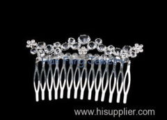 Clear crystal hair comb crystal bridal jewelry for girls and women SL1893