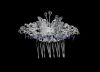 Clever design hair comb with tiata shape Crystal Bridal Jewelry for Anniversary TL8534