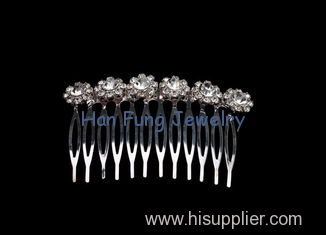 Fashion flower shape with clear crystal Crystal Bridal Jewelry for girls and women TLFC06