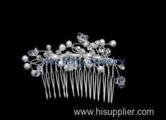 pearl hair accessory Crystal Bridal Jewelry with competitive price TLFC238