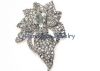 Hot Sell Brass Fabric Bridal Crystal Rhinestone Crystal Bridal Jewelry Brooches B8804062