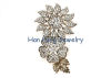 Alloy Crystal Rhinestone Anniversary Crystal Bridal Jewelry Brooches For Women B8805567