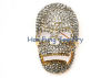 Brass Fabric Crystal Rhinestone Wedding Bridal Jewelry Brooches For Women BXZ10003