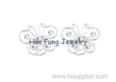 2012 New Design 925 Sterling Silver Bridal Hair Ornament Crystal Bridal Jewelry TL1021