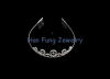 Fashion Princess Tiara Silver Plated Crystal Ornament Bridal Tiaras And Crowns TR3111