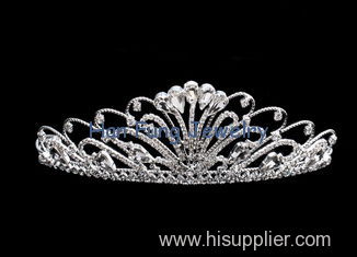 Handmade Crystal Rhinestone Bridal Tiaras And Crowns For Wedding Z9043-1
