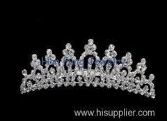 Female charming crystal Bridal Tiaras And Crowns with factory price KM-103