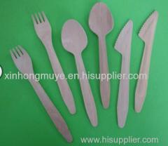 wooden cutlery/wooden knife,fork and spoon
