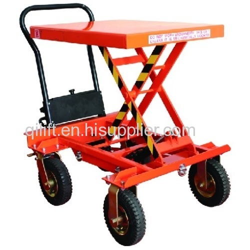 Hydraulic Lift Table For Bonsai Moving On Lawn HM300