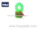Shield Natural Latex Vibration Condoms Green Custom Made , ISO CE