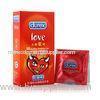 Transparent Ultra Thin Lubricated Natural Latex Condoms Long Love For Men