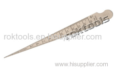 ROKTOOLS 0-15mm/0-0.6inch Taper Welding Gauge