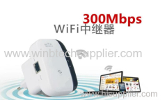 NEW Upgrade Wireless-N Wifi Repeater 802.11N/G/B Network Router Range Expander Signal Booster 300Mbps Outdoors 300m Indo