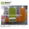 modern Vertical Wall Bed , Single Space Saving Murphy Wall Bed With Dinning Table