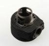 Black Cast Iron Cylinder Block , High Performance Engine Parts BAJAJ135 / PAS125