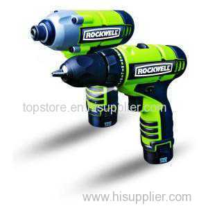 Rockwell 12-Volt Lithium-Ion Tech Drill and Impact Driver Combo Kit (2-Tool)