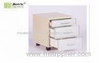 3 Drawer Wood File Cabinets , Commercial Furniture Filing Cabinet
