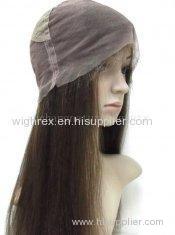 stock 100% Remy Hand Tied Long Straight Human Hair Full Lace Wigs