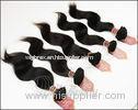 Grade 5A Unprecessed Female Brown Body and Deep Curly Brazilian Remy Human Hair Extensions