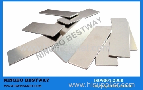 N35 Ni L14mm*W8.5mm*H0.7mm Thickness Block Magnet